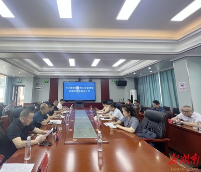 邵阳市卫健委调研洞口县紧密型县域医共体建设工作