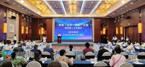 合作共赢谋发展 沿滩区举办西南 自贡 食品产业园项目暨人才对接会