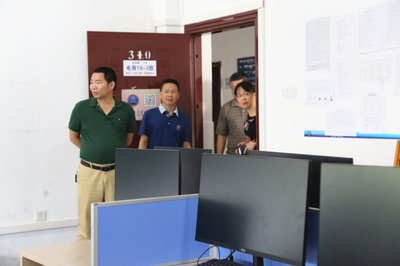 邵阳市科技局谢跃斌副局长一行来校指导工作
