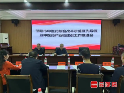 全市中医药先导区暨中医药产业链建设工作推进会召开
