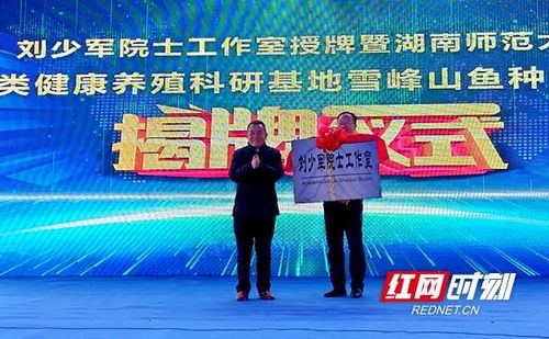 湖南首个鱼类健康养殖院士工作站落户邵阳武冈